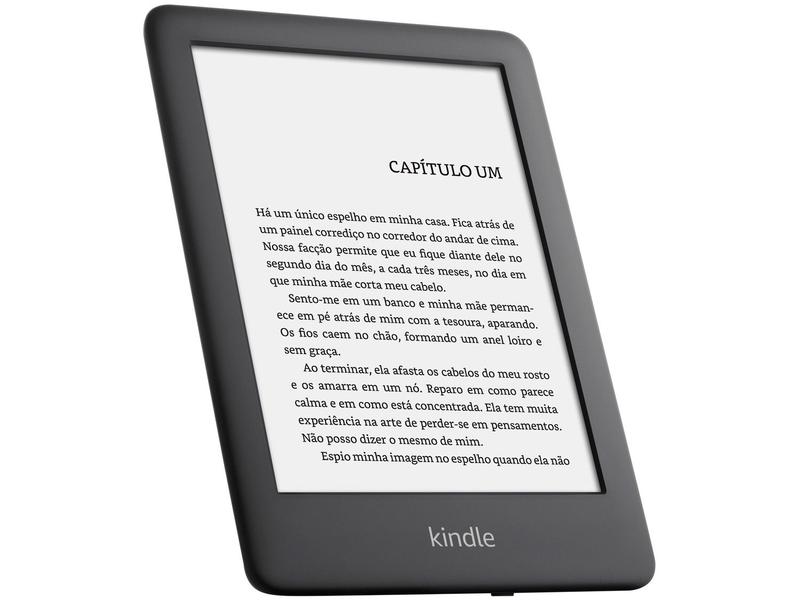Kindle 10ª Geração Amazon Tela 6” 4GB Wi-Fi - Luz Embutida Preto